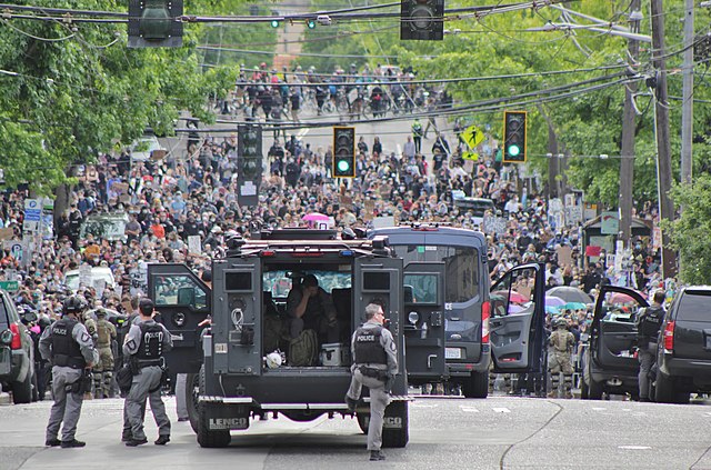 Extremists on the left and right exploit peaceful protests for recruitment